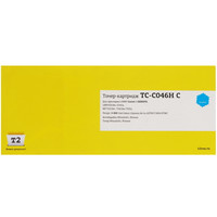 Картридж лазерный T2 TC-C046H C голубой, с чипом