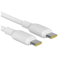 Кабель Baseus USB Type-C - USB Type-C белый 1 м