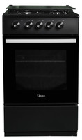 Газовая плита Midea FSC-506AB черный