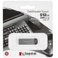 Память USB Flash 512 ГБ Kingston DataTraveler Kyson [DTKN/512GB]