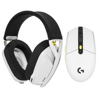Игровой набор Logitech gaming combo G435SE+G304SE белый