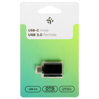 Переходник DEXP USB Type-C - USB Type-A черный