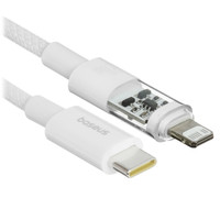 Кабель Baseus Lightning 8-pin - USB Type-C белый