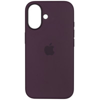 Накладка  Apple Silicone Case для Apple iPhone 16 фиолетовый