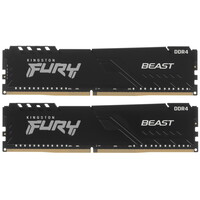 Оперативная память Kingston FURY Beast Black [KF432C16BB1K2/32WP] 32 ГБ