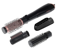 Фен-щетка BaByliss AS126E черный/розовый