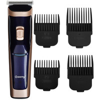 Машинка для стрижки Geemy GM-6005 синий/золотистый
