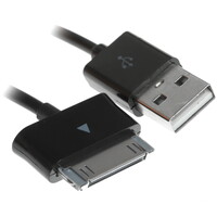 Кабель FinePower 30-pin Samsung - USB Type-A черный 1 м