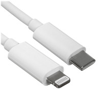 Кабель KEYRON Lightning 8-pin - USB Type-C белый