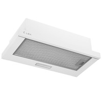 Вытяжка телескопическая LEX HIDE 600 WHITE белый/белый