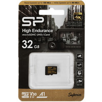 Карта памяти Silicon Power microSDHC 32 ГБ [SP032GBSTHDV3V1H]