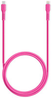 Кабель TTEC Lightning 8-pin - USB Type-C розовый
