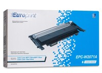 Картридж лазерный Europrint EPC-W2071A голубой, с чипом