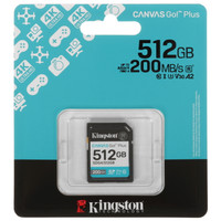 Карта памяти Kingston Canvas Go! Plus SDXC 512 ГБ [SDG4/512GB]