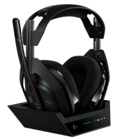 Беспроводные наушники Logitech Astro A50 LIGHTSPEED (Gen 5) + Док-станция черный 2024