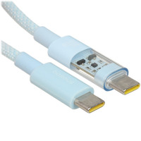 Кабель Baseus USB Type-C - USB Type-C голубой