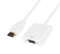 Переходник однонаправленный SHIP HDMI - VGA, 0.15 м