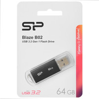 Память USB Flash 64 ГБ Silicon Power Blaze B02