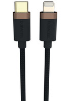Кабель Duracell Lightning 8-pin - USB Type-A черный 1 м