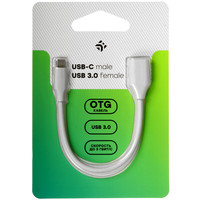 Кабель DEXP USB Type-C - USB Type-A белый 0.15 м