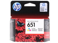 Картридж HP 651 (C2P11AE) многоцветный