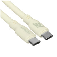 Кабель KEYRON USB Type-C - USB Type-C желтый