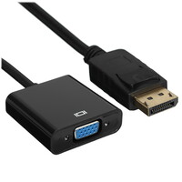 Переходник однонаправленный Aceline DisplayPort - VGA, 0.2 м