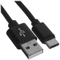 Кабель DEXP USB Type-C - USB Type-A черный 1.5 м