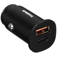 Автомобильное ЗУ Baseus Square Metal 30W черный