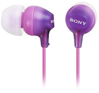 Проводные наушники Sony MDR-EX15APV  фиолетовый 2014