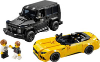 Конструктор LEGO Speed Champions Mercedes-AMG G63 и Mercedes-AMG SL 63