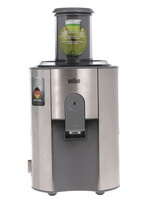 Соковыжималка электрическая Braun J700 серебристый