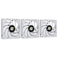 Комплект вентиляторов Thermaltake TOUGHFAN EX12 Pro High Static Pressure PC Cooling Fan White – Swappable Edition (3-Fan Pack) [CL-F171-PL12WT-A] белый
