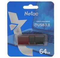 Память USB Flash 64 ГБ Netac U182 [NT03U182N-064G-30RE]