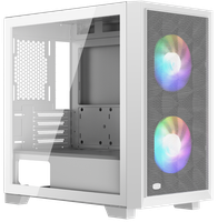 Корпус PCCooler C3D310 WH ARGB [C3D310-WHP2-GL] белый