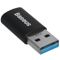 Переходник Baseus USB Type-C - USB Type-A черный
