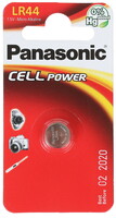 Батарейка Panasonic Cell Power LR44 (AG13/G13/LR1154/357A/A76)