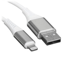 Кабель DEXP Lightning 8-pin - USB Type-A белый