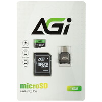 Карта памяти AGI Choice TF138 microSDHC 16 ГБ [AGI016G2ETF138-R3]