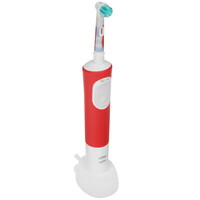 Электрическая зубная щетка Braun Oral-B Vitality Kids REY LEON белый, красный