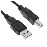 Кабель DEXP USB Type-A - USB Type-B черный 3 м