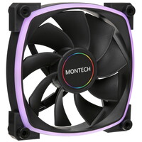 Реверсный вентилятор Montech RX 120 PWM  черный