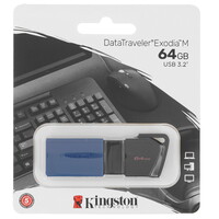 Память USB Flash 64 ГБ Kingston DataTraveler Exodia М [DTXM/64GB]