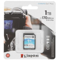 Карта памяти Kingston Canvas Go! Plus SDXC 1024 ГБ [SDG3/1TB]