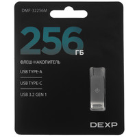 Память OTG USB Flash 256 ГБ DEXP DMF-32256M