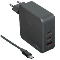 Сетевое зарядное устройство DEXP GaN IET25CD серый