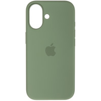 Накладка  Apple Silicone Case для Apple iPhone 17 зеленый