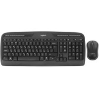 Клавиатура+мышь беспроводная   Logitech Wireless Combo MK330 черный