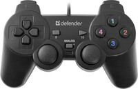 Геймпад проводной Defender Omega черный