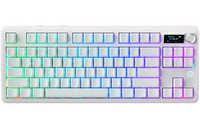Клавиатура  проводная + беспроводная AJAZZ MK87Pro цвет белый